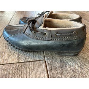 JBU Jambu Rain Duck Boots Gwen Faux Fur Waterproof Shoes size 8 Garden‎ Slip On